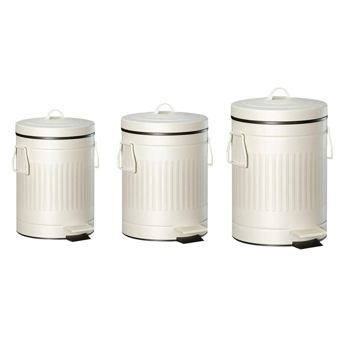 Foot-Operated Trash Bin with Inner Bucket for Kitchen Garage Restroom Dorm Quake Default Title
