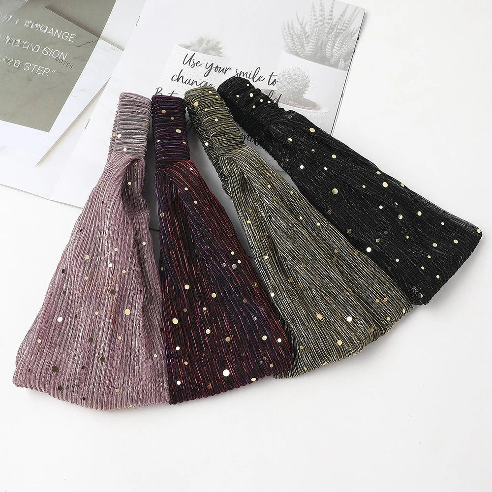Fashion Cover White Hair Headband Braids Hair Headband Wash Face Retro Elegant Wide Edge Pressed Hair Headgear Headband Headwear Quake