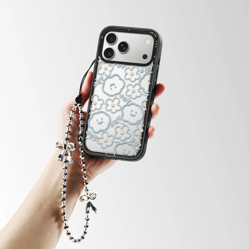 6082521 Impact Black Border Magnetic Phone Case Cover for IPhone 12 13 14 15 16 17 18 Pro Max Case Quake