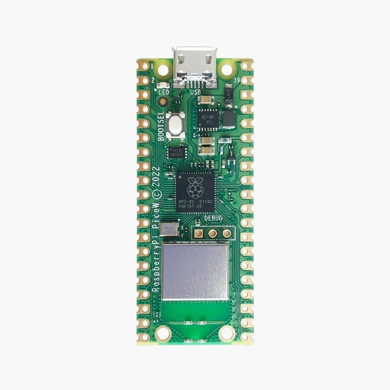 Original Raspberry Pi Pico W with Wireless WiFi Development Board, Pico or Pico H with Pin Header, Support MicroPython/C++ Quake