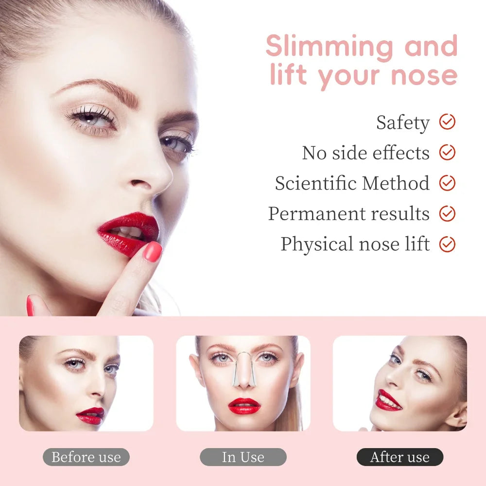 Nose Shaper Up Shaping Machine Lifting Nose Clips Face Lift Noses Up Clip Facial Corrector Slimmer Beauty Tools Random Color Quake