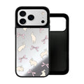 6090492 Mirror Surface Magnetic Phone Case Cover for IPhone 13 14 15 16 17 18 Pro Max Case Multicolor Quake mirror (no magsafe) iPhone 15 Pro Max