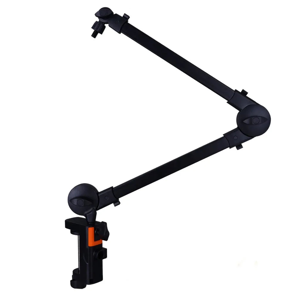 Professional Grade 360° Rotation Microphone Boom Arm Universal Adjustable Arm Desktop Stand Sturdy Mic Desk Mount Home Office Quake normal
