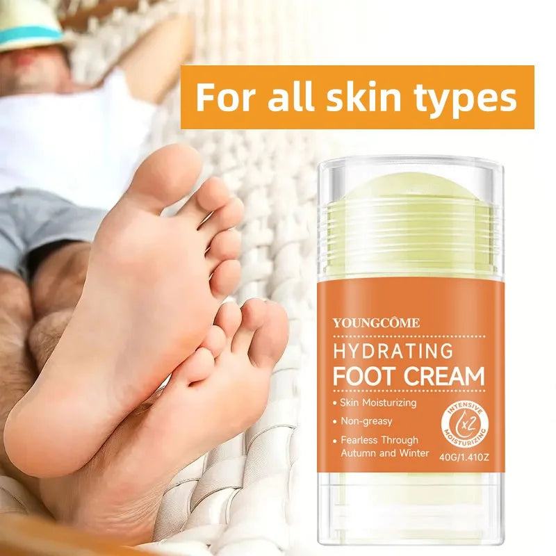 Hydrating Foot Cream Care Nourishing Cream Non-greasy Foot Cream Removal Dead Skin Moisturizing Improving Dryness and Roughness Quake