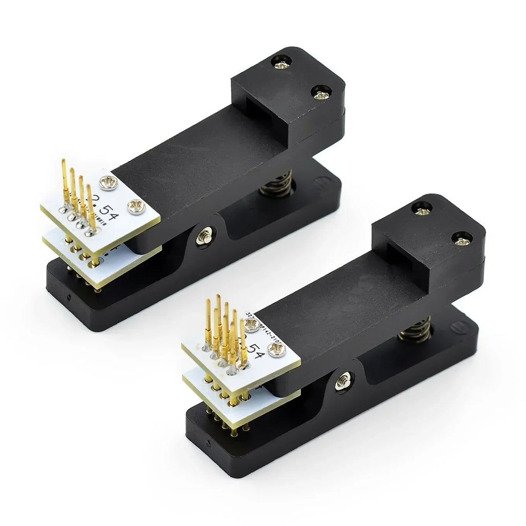 2.54 2.0 1.5 1.27 1.25 100mil 50mil 3P 4P 5P 6P 7P 8P 9P 10P PCB Clip Clamp Fixture Probe Pogo Pin Download Program Burn Quake