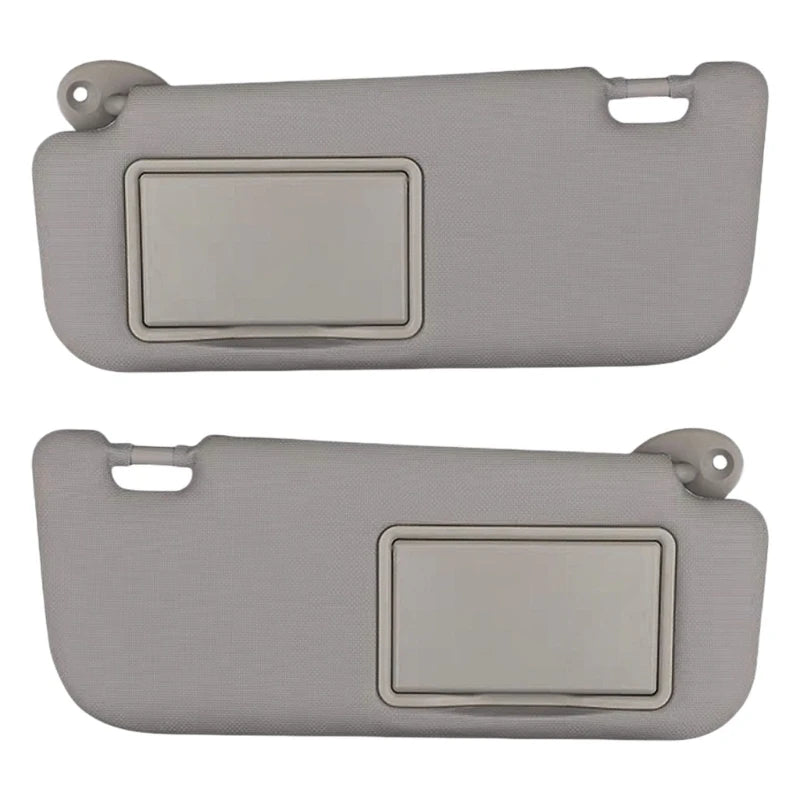 Vanity Mirror Shade Panel for Everyday Car Interior Use, Gray PVC Part for Passenger Vehicle Applications H8WE Quake