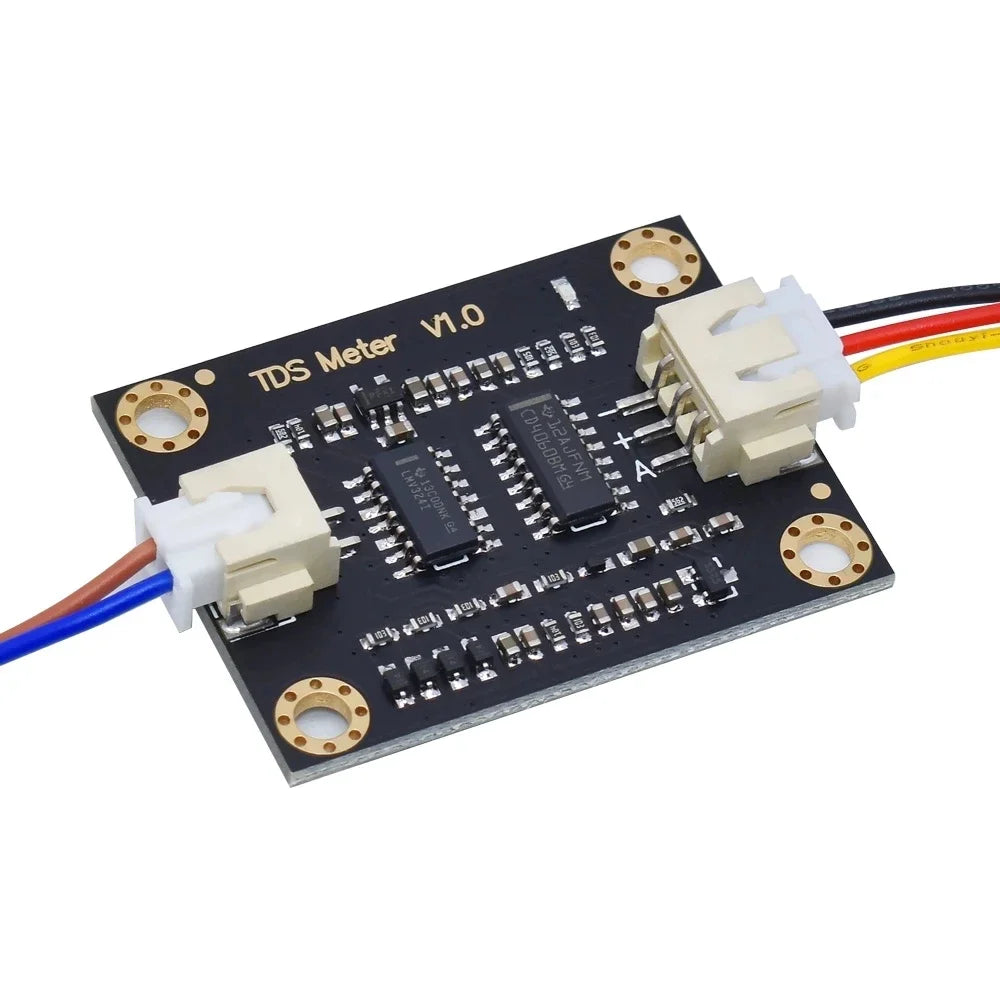 TDS Sensor Module Tester Official Water Conductivity Analog Liquid Detection Water Quality Monitoring Meter for Arduino 3.3-5.5V Quake