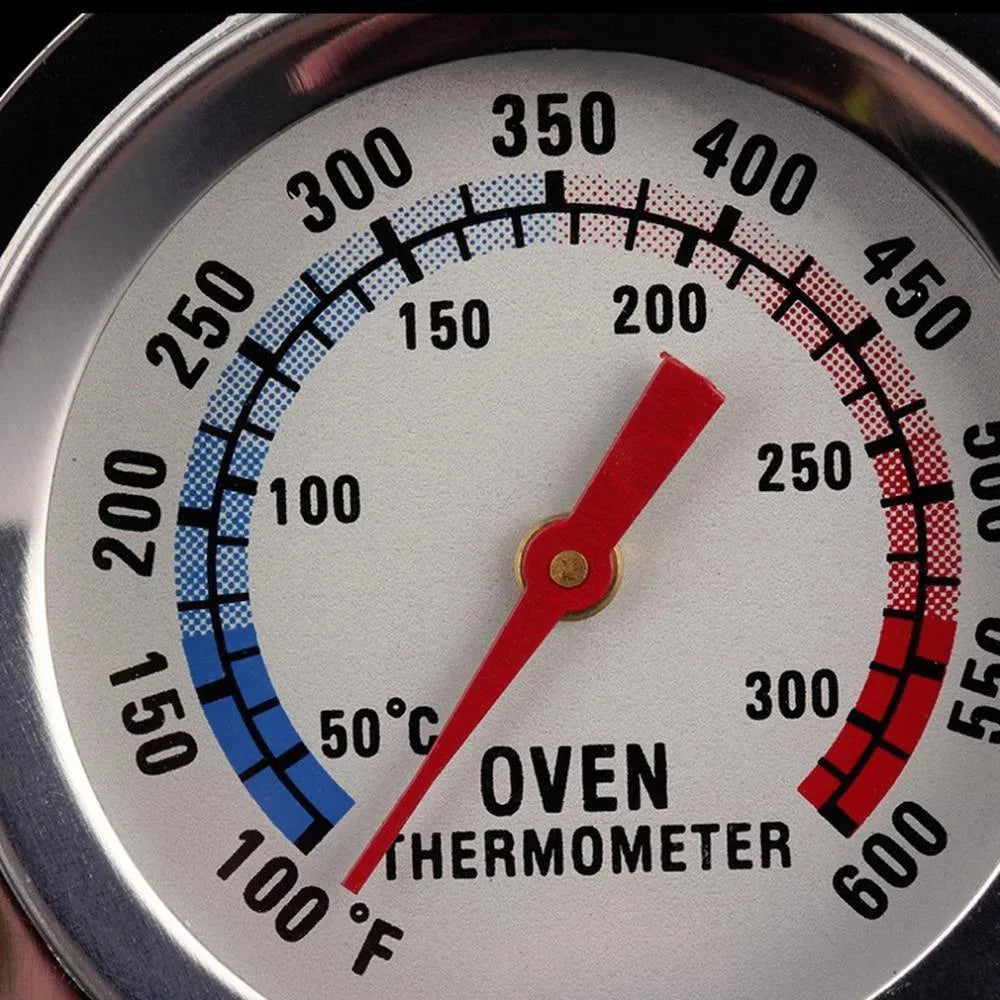 Stainless Steel Oven Cooker Thermometer Temperature Gauge Mini Thermometer Grill Temperature Gauge for Home Kitchen Food HOT Quake