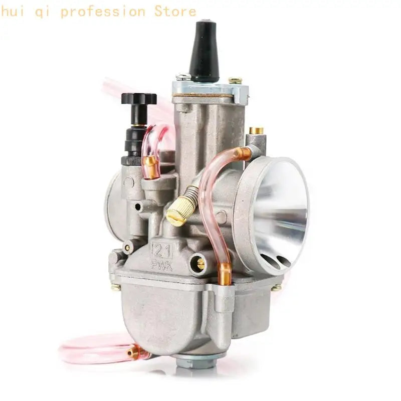 Upgraded Motorcycle Carburetor 21-34mm Motorcycle Modification for Motorbike H8WE Quake 21mm CN