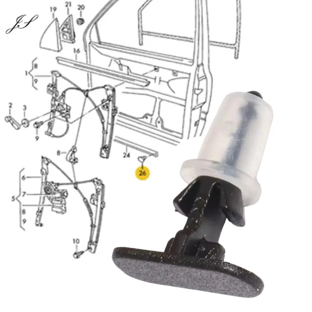Weatherproof Seals Rubber Door Seals Compatible With Seat Vehicles Designed For T1 T5 Easy Installation Design Quake