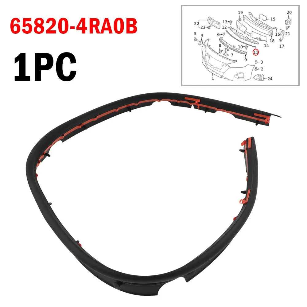 For Nissan Maxima 2016-2020 65820-4RA0B 658204RA0B 1x Car Replace Front Engine Hood Rubber Seal Strip Accessories Auto Parts Quake Default Title