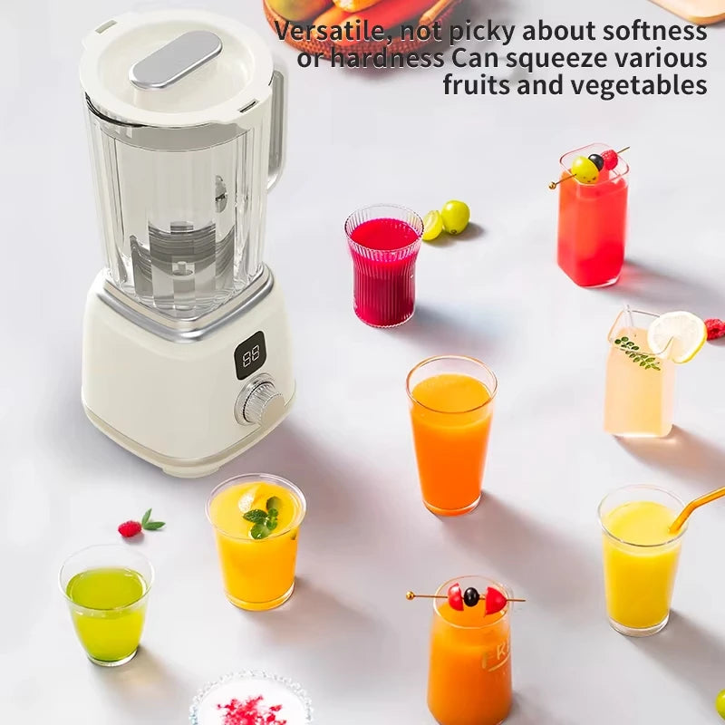 Electric Portable Juicer Fresh Fruit Mixer 10 Blades 600ML Multifunctional Juicer Ice Crusher Smoothie Blender Home Kitchen Tool Quake