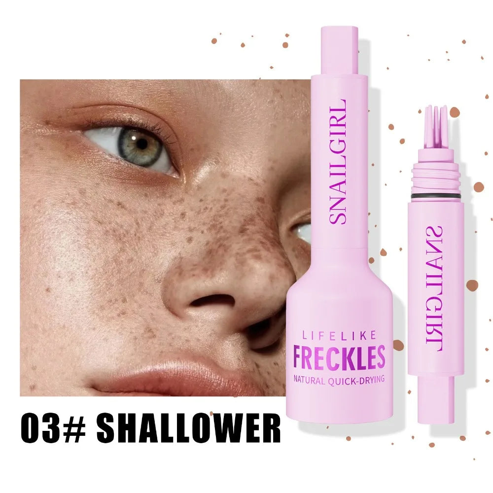 Tool Waterproof Fake Freckles Pen Quick-Drying Long Lasting Spot Pen Lifelike Freckle Pen Face Quake Color 3