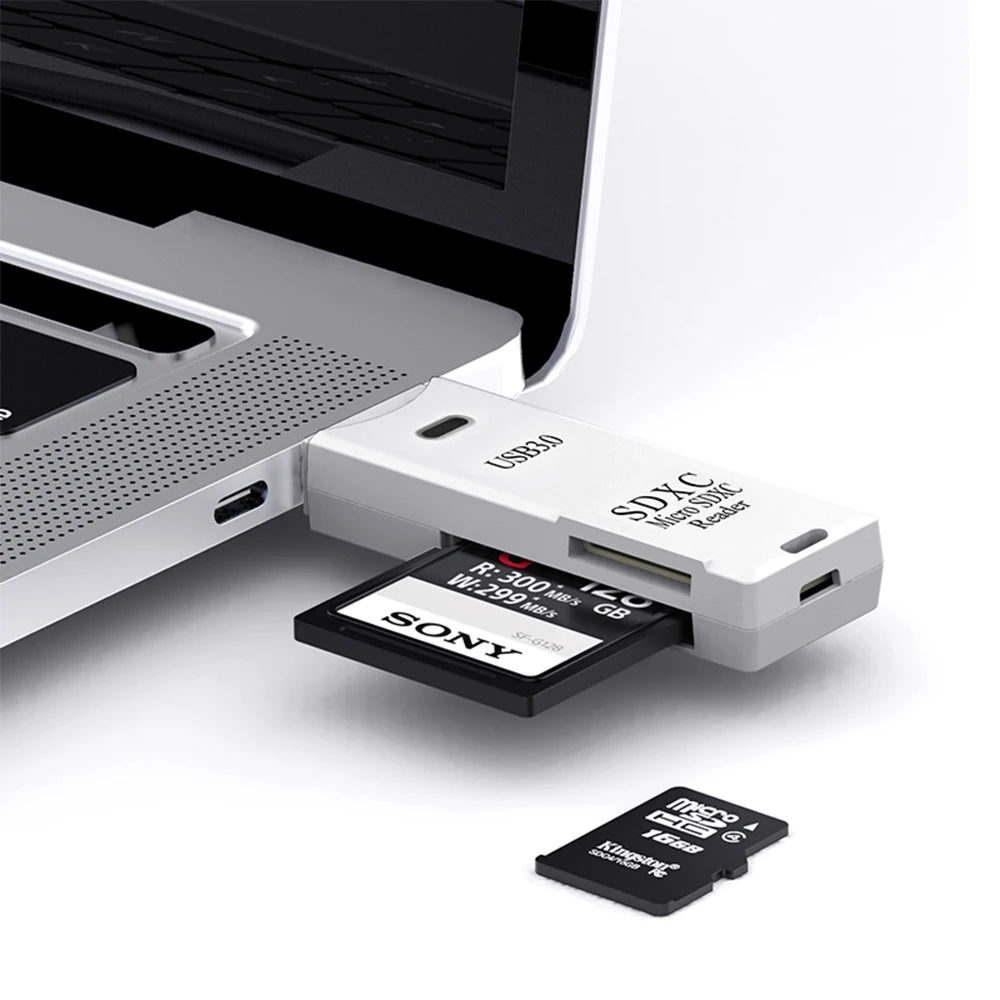 USB 3.0 Card Reader SD TF Card Memory Card Reader 2 IN 1 High Speed Smart Cardreader Adapter For PC Laptop Accessories Quake