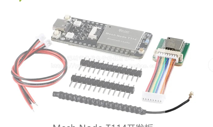 Mesh Node T114 MCU nRF52840 (Bluetooth) LoRa chip SX-1262, supports LoRa and Bluetooth 5.0, 1.14-inch TFT-LCD display screen Quake 863-928GNSS module 1