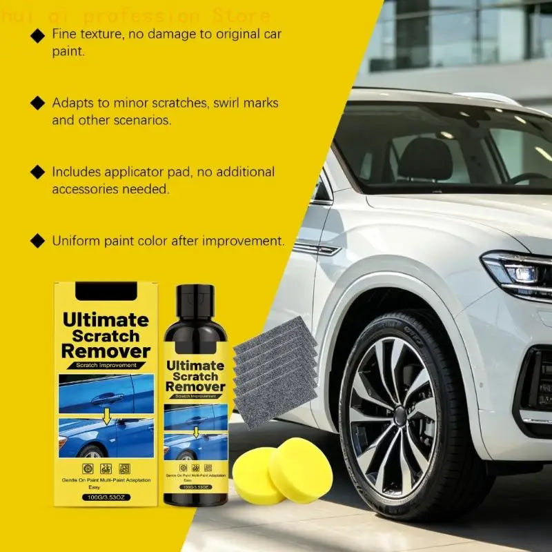 Cold Climate 100G Car Scratch Repair Paste for Deep Paint Care and H8WE Quake
