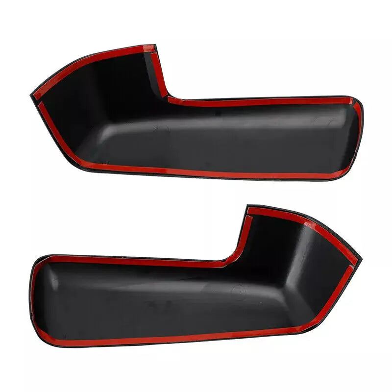 For Chevy Silverado 1500 CMC SIERRA 2019-2023 Car Sticker Rearview Side Mirror Cover Wing Cap Exterior Door Rear View Case Trim Quake
