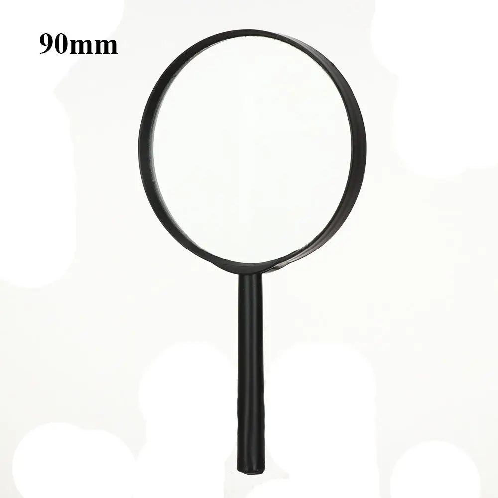 Mini Pocket 40/50/60/75/90/100/110/130mm Insect viewer Reading Glass Lens Hand Held Magnifier Jewelry Loupe 1~6X Magnifying Quake 90mm