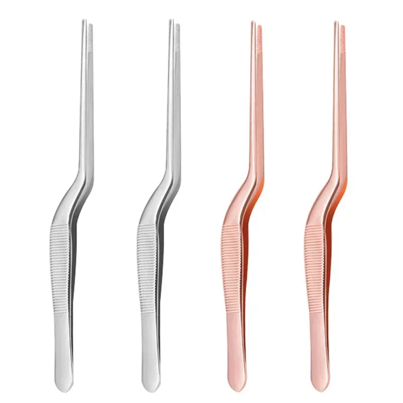 vvocci Forceps Angled Clamp Nasal Tool Removal Ear Nose Eyelash Remover Cleaner Tweezer Earpick WaxCurved Earwax Tweezers Clip Quake