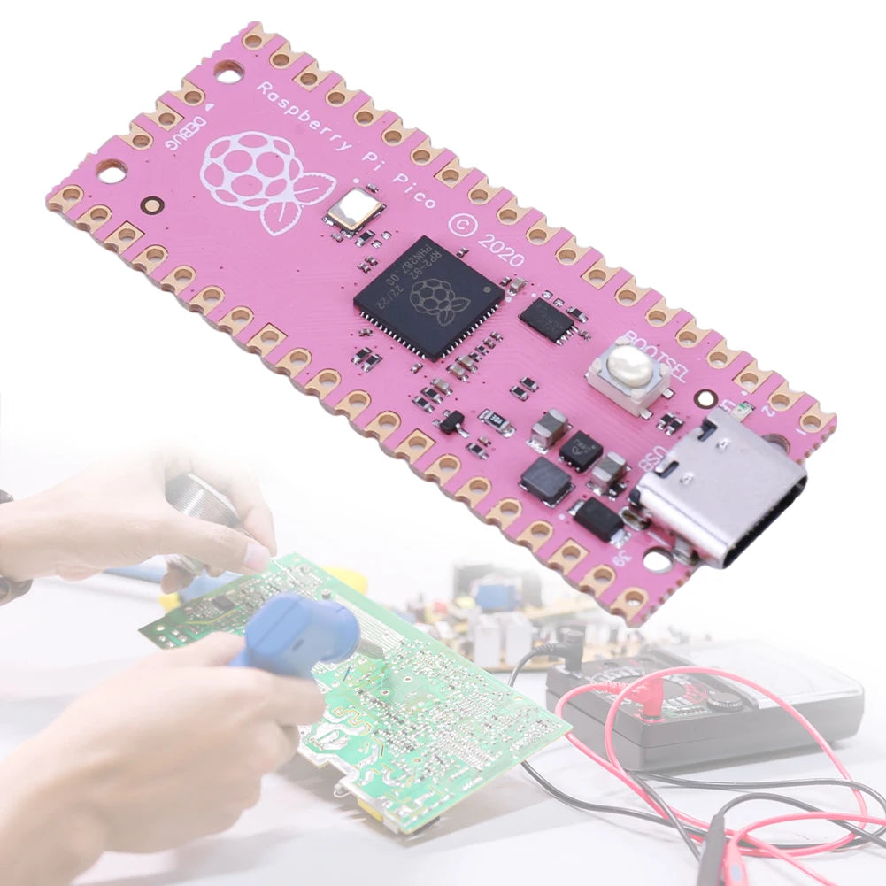 RP2040 Dual-Core High-Performance Cortex-M0+ Processor for Raspberry Pi Pico Running Up To 133 MHz Support C/C++/Python Quake