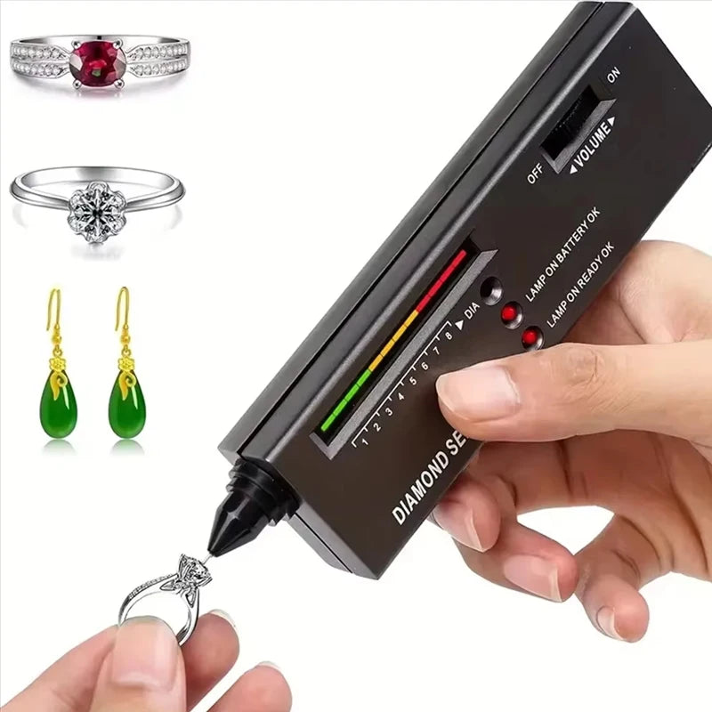 Diamond Tester High Accuracy Diamond Tester Pen Jewelry Diamond Tester Professional Diamond Selector Diamond Tester Kit Quake
