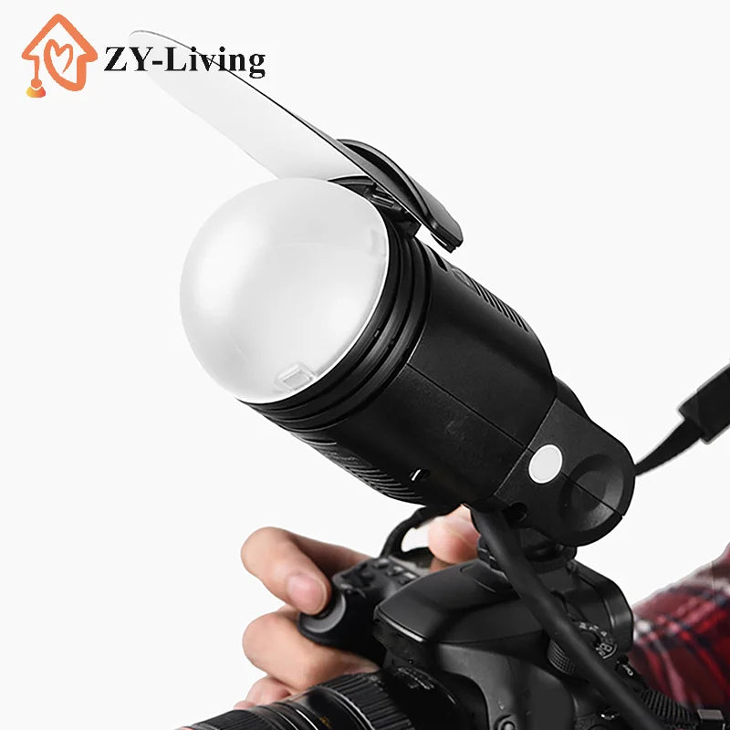 1Pcs AK-R11 Magnetic Dome Diffuser Replacement For V1 Round-Head Flash/for AD200/AD200Pro/for Flash Series V1/S-R2 Spare Part Quake