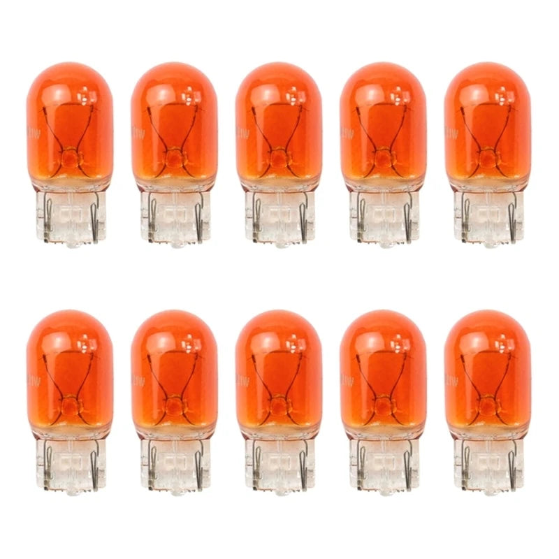 T20 W21W 7440 Replacement Bulb 12V 21W Single Filament for Vehicle Lighting H8WE Quake amber CN