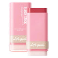 Dual End Blush Stick With Eraser Natural Nude Makeup Highlighter Contour Stick 2 In 1 Cheek And Lip Rouge Cream Quake 06