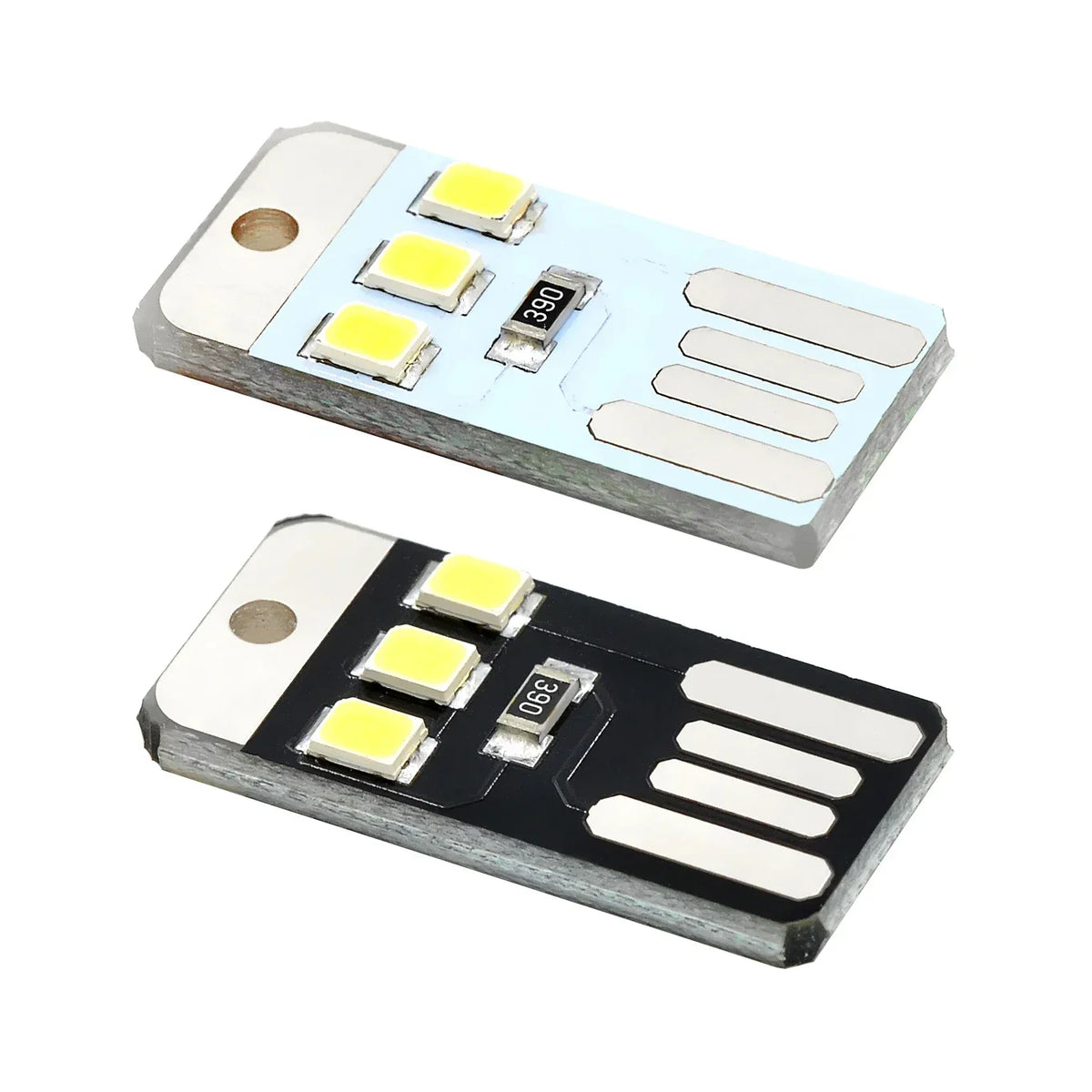 10-pcslot Camping Night Hiking Tent Lamp Light Outdoor Portable Energy Saving Flashlight Mini Ultra-thin Mobile USB LED Keychain Quake
