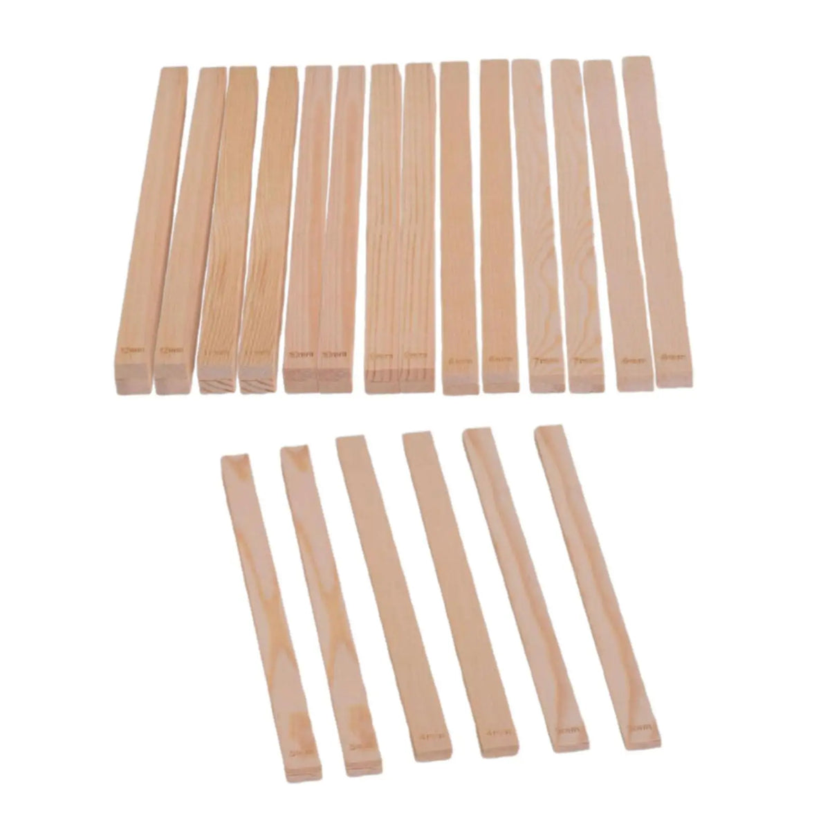 Measuring Strips, Wooden Rolling Pin Guides, Kitchen Tool, Light Cakes, Mud Roller, Mud Sticks, Guide, Mud Board Tools Quake Style C