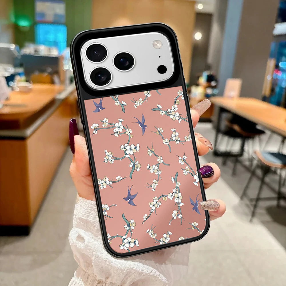 6090488 Mirror Surface Magnetic Phone Case Cover for IPhone 12 13 14 15 16 17 18 Pro Max Case Quake