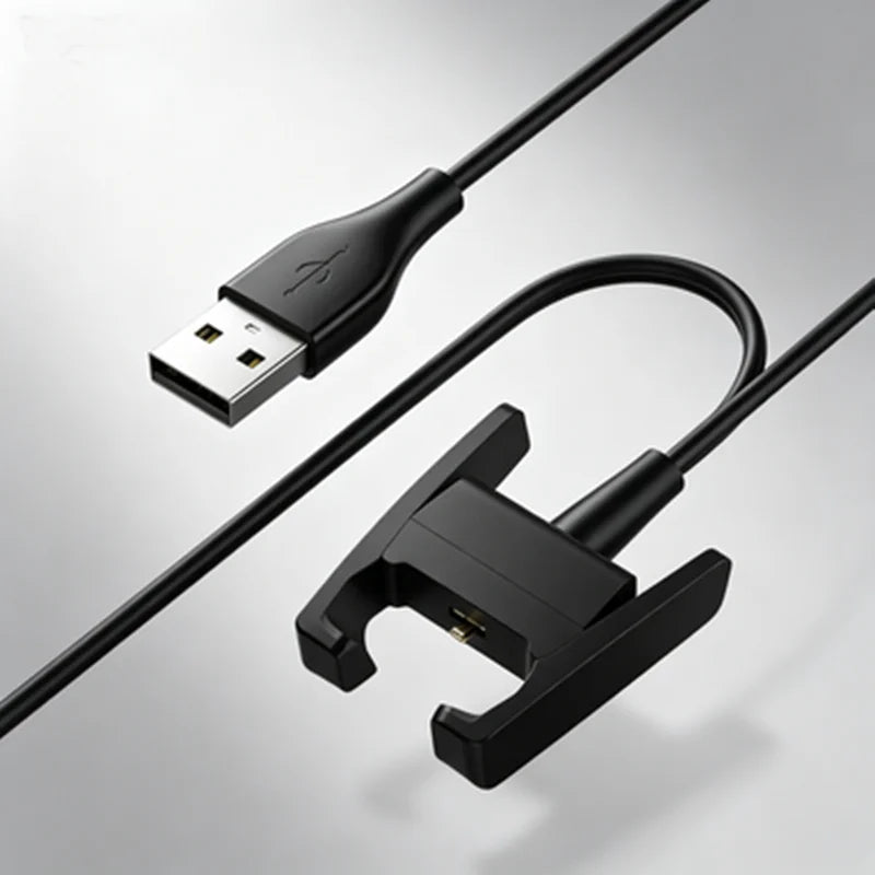 New arrive For Fitbit Charge 2 USB Smartwatch Charger Replacement Charger Charging Cable Quake