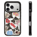 Puppy Love Cute Lovely Pattern Impact Magnetic Phone Case Cover for IPhone 14 15 16 17 18 Pro Max Case Quake impact (MagSafe) iPhone17