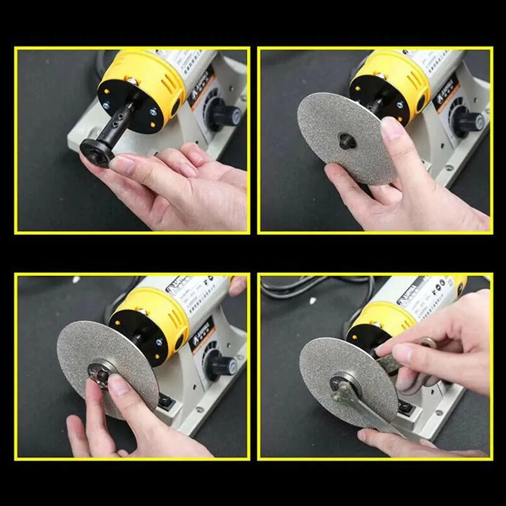 1Pcs Diamond Coated Diamond Grinding Disc 80-3000Grit Abrasive Disc Grinding Wheels Woodworking Tool 4inch 100mm Quake