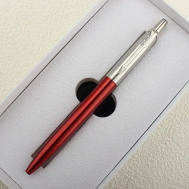 New Luxury Metal Ballpoint Pen Office Commercial Press Metal Pens Gift Automatic Ball Pens for School Quake (NOT BOX) 3