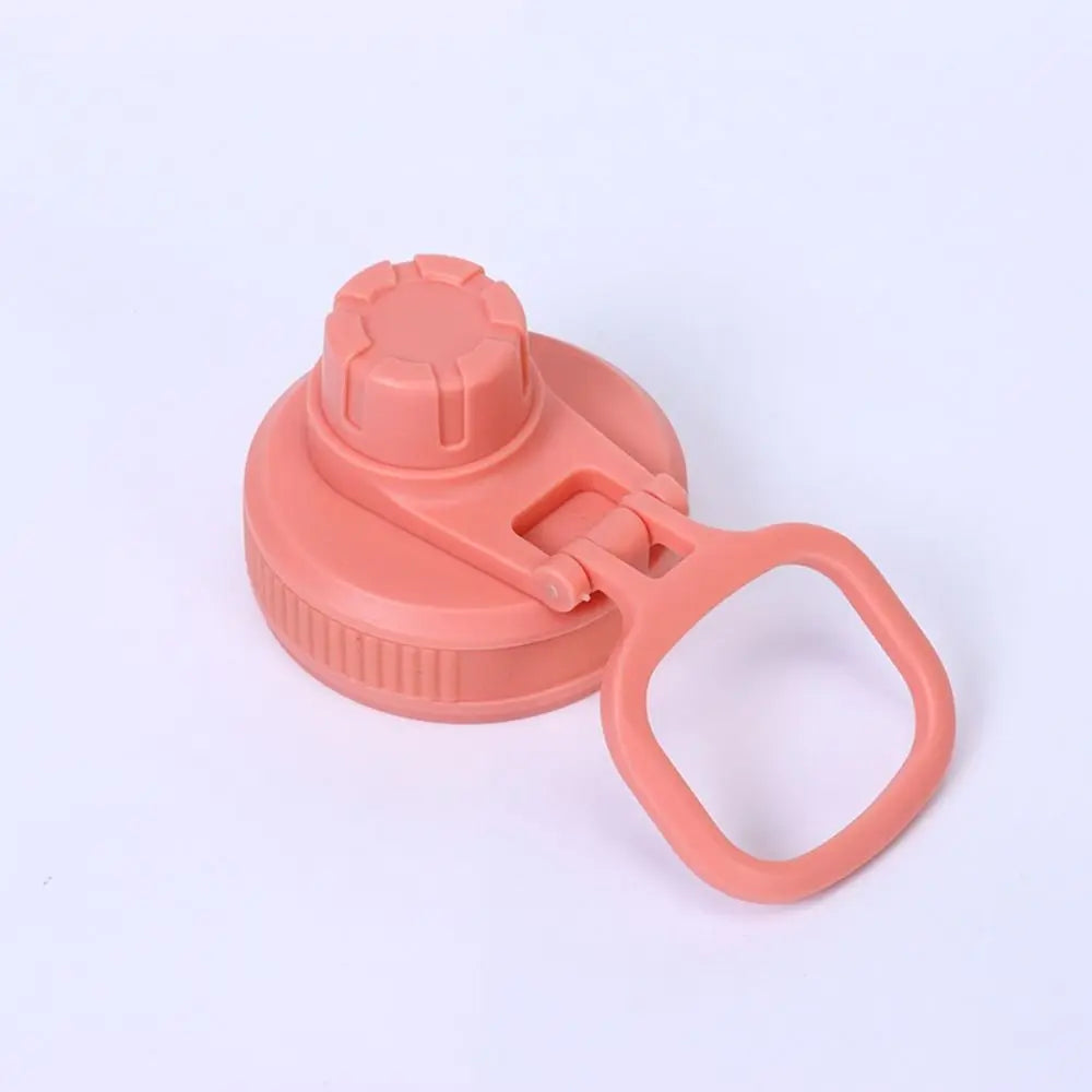 Universal Plastic Bottle Lid Replacement Multicolor Cup Cap Splash Spill Proof Water Bottle Cover Bottle Accessories Quake Orange