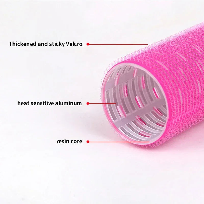 2.5/3/4/5cm Self-Adhesive Hair Rollers Home Use DIY Magic Hairdressing Roller Curler Hair Women Girls Hair Beauty Styling Tools Quake