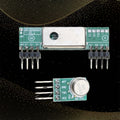 433 MHz Wireless Transmitter and Receiver 3400 RF Transmitter&Receiver Link Kit Long Distance 433MHz RF Transceiver Tool K1KF Quake Default Title