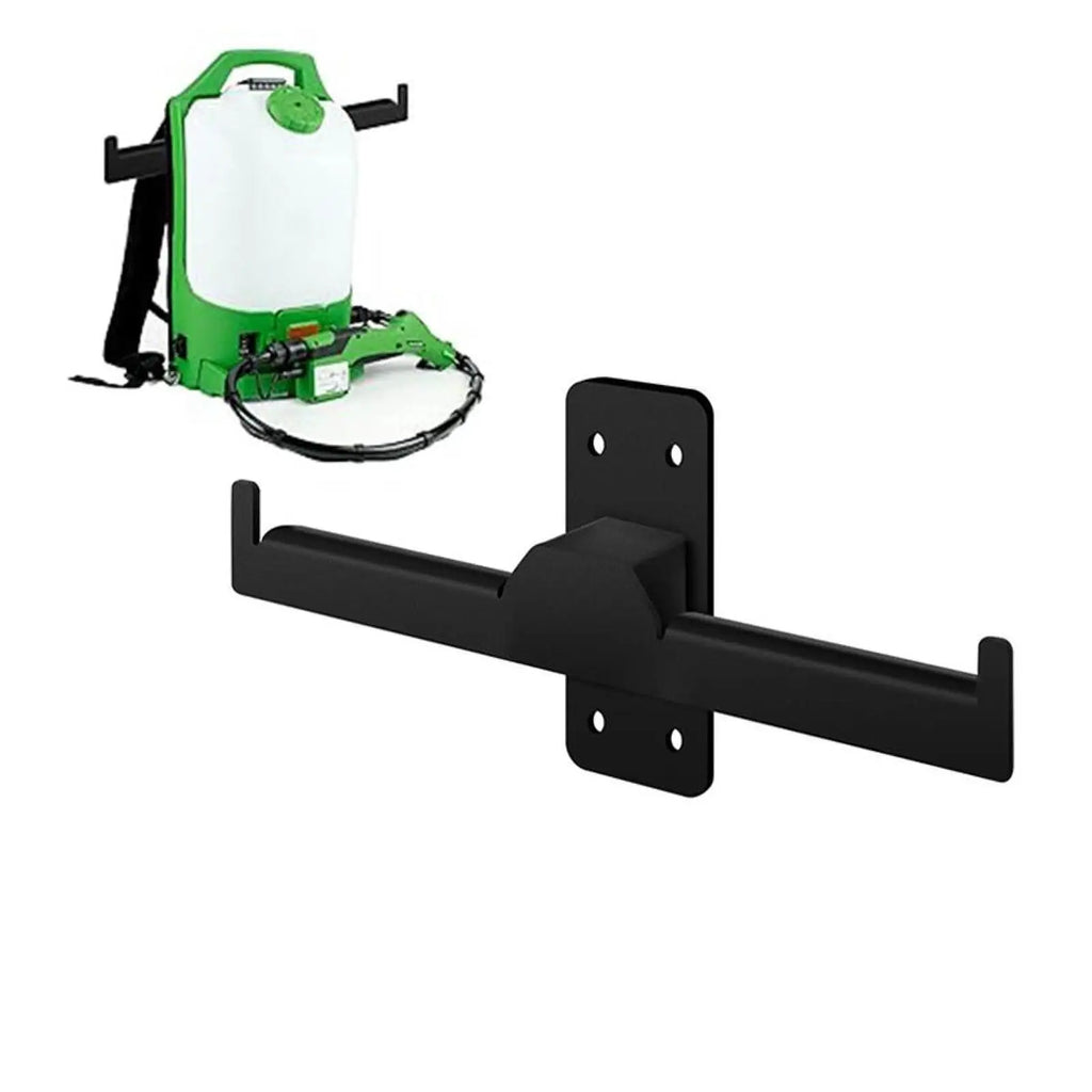 Backpack Sprayer Wall Mount Rack Holder Organization Wall Hanger for Barn Gear Hunting Pack Garden Tool Backpack Leaf Blower Quake