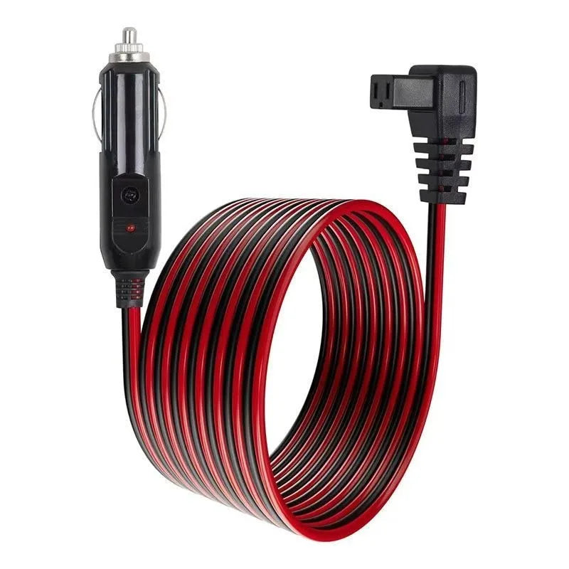 12AWG Pure Copper Cigarette Lighter Cable Multi-Connector Socket Extension Cord with Switch for Automotive Power Conversion Quake