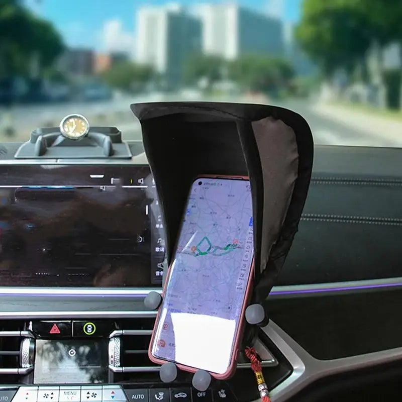 1Pcs Mobile Phone Accessories Enhances Screen Visibility In Strong Light Reduce Sunlight Reflection Mobile Phone Sunshade Quake