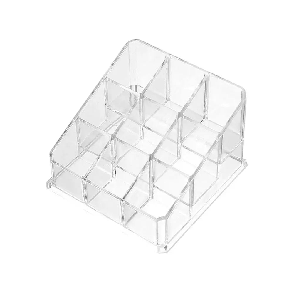 4 Sizes Lipsticks Holder - Clear Acrylic Lipgloss Lipstick Organizer and Storage Display Case for Lip Gloss, Lipstick Tubes Quake A-9 grids