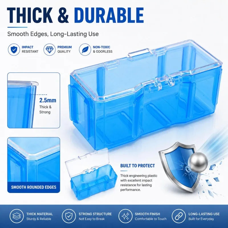 10/1PCS Car Model Display Boxes Transparent Mini Car Storage Organizer Functional Showcase Plastic Display Case for Small Cars Quake