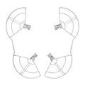 Blade Protective Cover Anti-collision Drone Wings Cover Lightweight Propeller Blade Guard for Mini 4 Pro Drone Accessories Quake as show