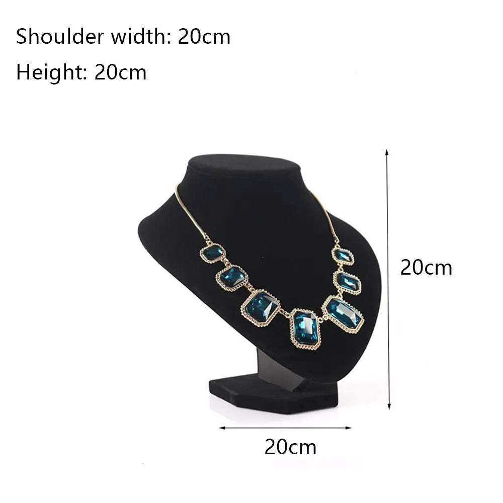 New Pendant Display Jewelry Display Rack Mannequin Jewellery Necklace Stands Retail Shop Decorate Display Organizer Stand Quake