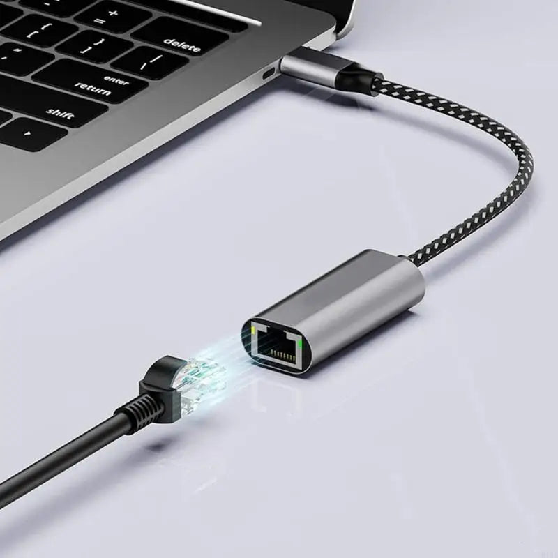 USB C to Ethernet Adapter Gigabit Networking Adapter RJ45 to Type C LAN K1KF Quake