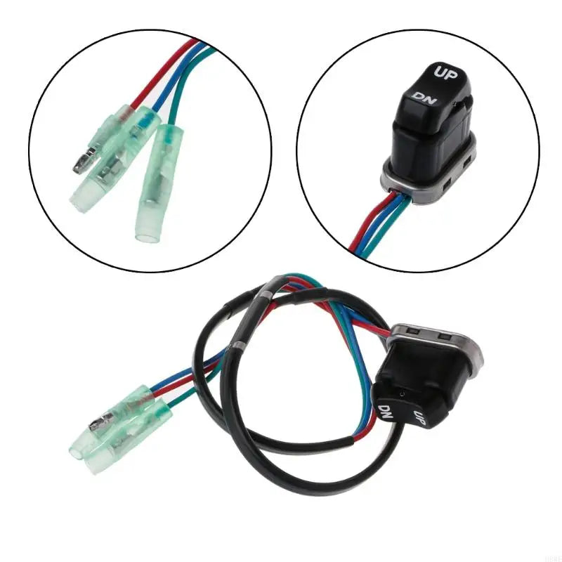 H8WE Durable Boat Trim Tilt Push Button Assembly For Mercury Mariner Boat Accessories Marine Quake