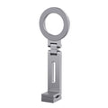Universal Magnetic Phone Holder Travel Essentials Flexible Rotation Hands-Free Airplane Phone Mount for phone Quake Silver
