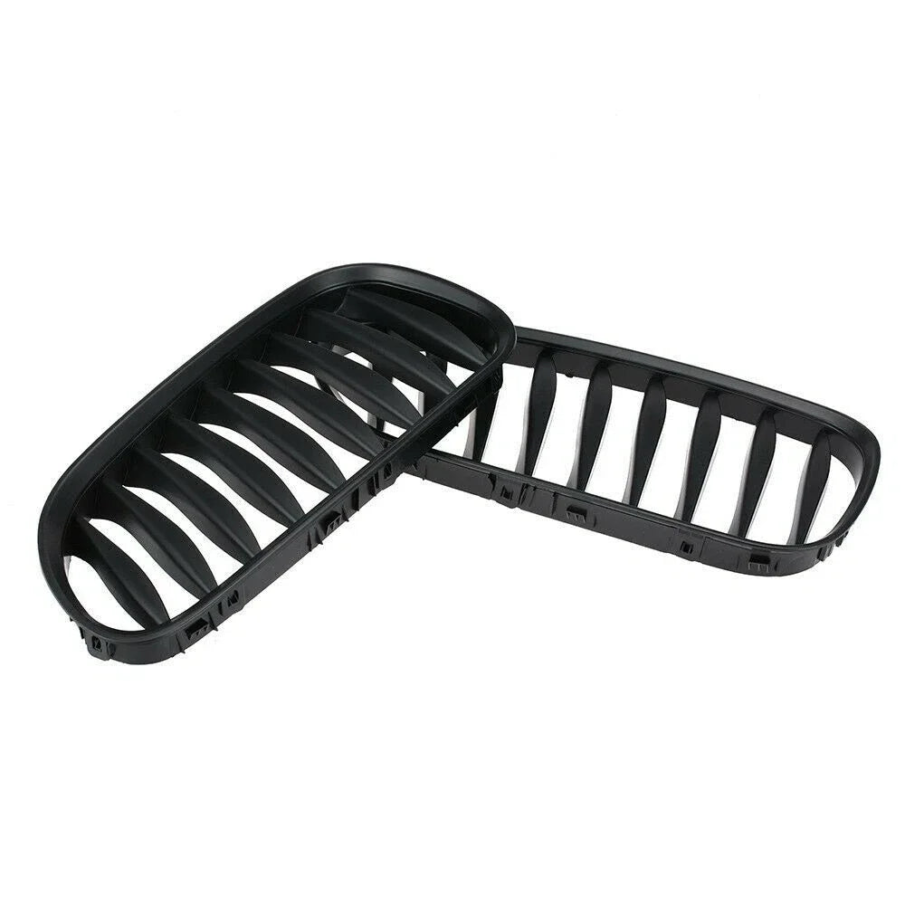 For BMW Z4 E85 E86 2003–2008 2x Car ABS Grille Front Kidney Grill Single Line Style 51117117757 51117117758 Accessories Parts Quake