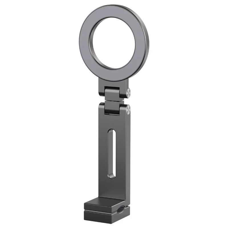 Universal Magnetic Phone Holder Travel Essentials Flexible Rotation Hands-Free Airplane Phone Mount for Phone Quake GRAY